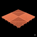 PREMIUM INTERLOCKING GARAGE TILES 40(W)cm x 40(H)cm | ORANGE