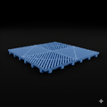 PREMIUM INTERLOCKING GARAGE TILES 40(W)cm x 40(H)cm | DARK BLUE