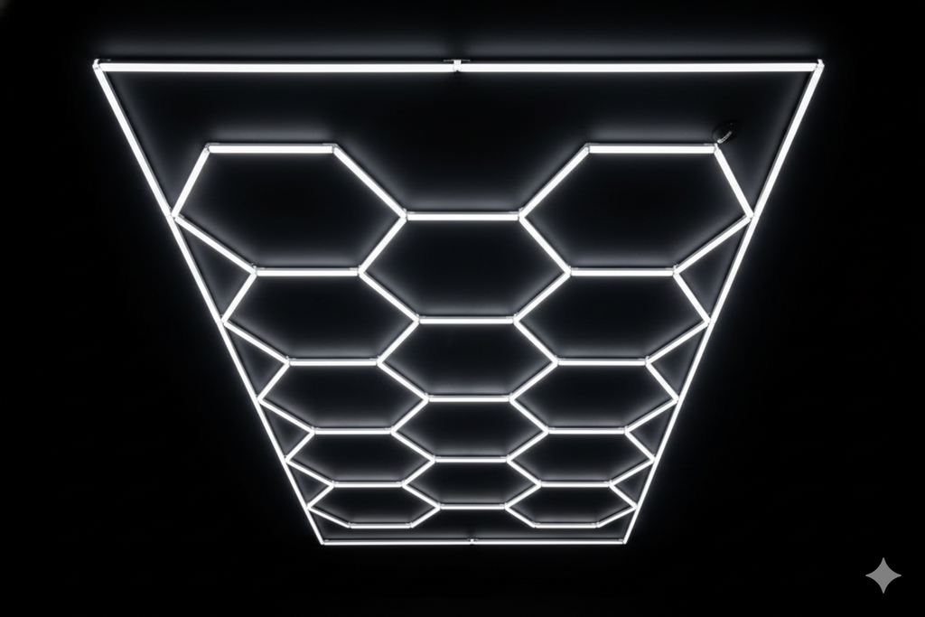 Hex Lights Grid & Rectangle 4.72M (L) * 2.36M (W)