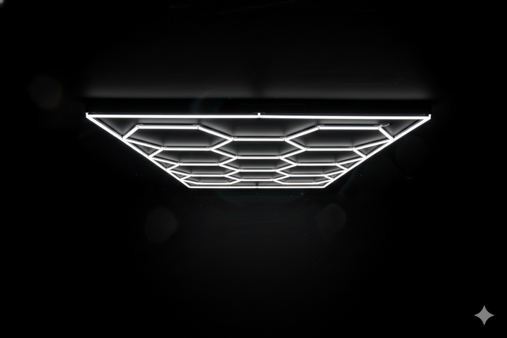 Hex Lights Grid & Rectangle 4.72M (L) * 2.36M (W)