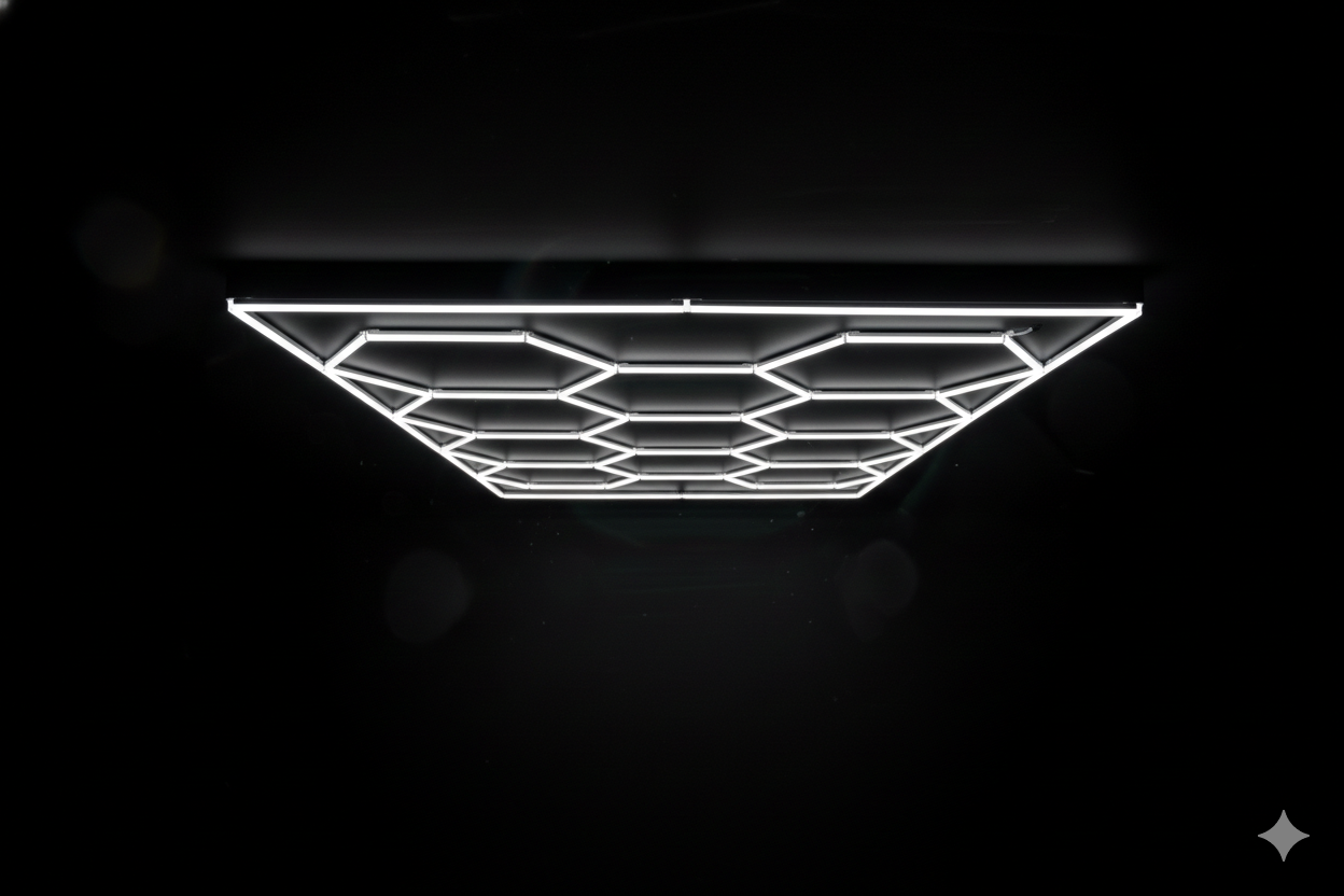 Hex Lights Grid & Rectangle 4.72M (L) * 2.36M (W)