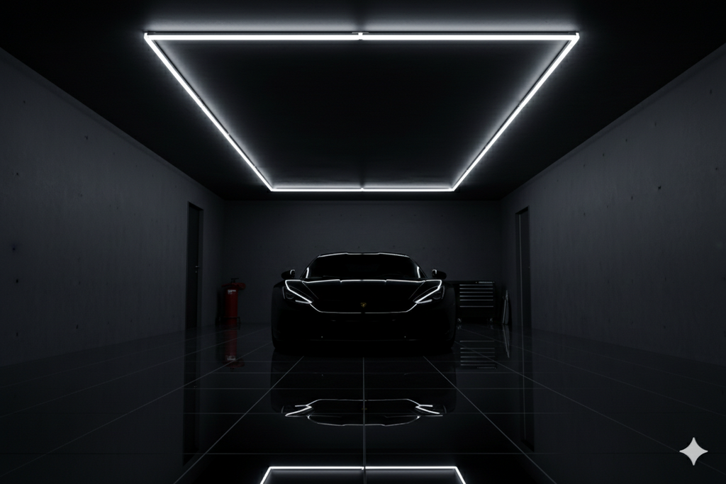 Hex Lights Grid & Rectangle 4.72M (L) * 2.36M (W)